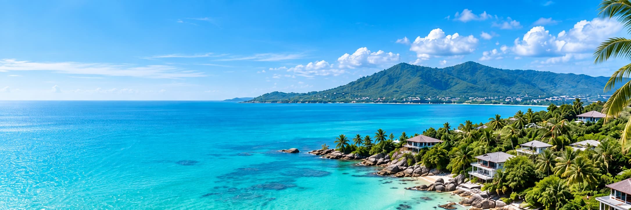 Coastline of Koh Samui